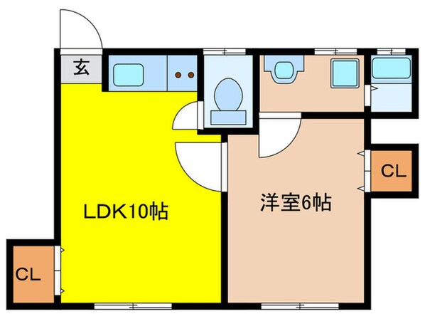 GRAN一ノ谷の物件間取画像